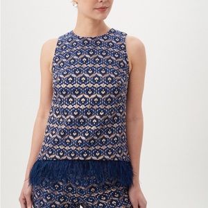 NWT. Trina Turk “Ena Top”